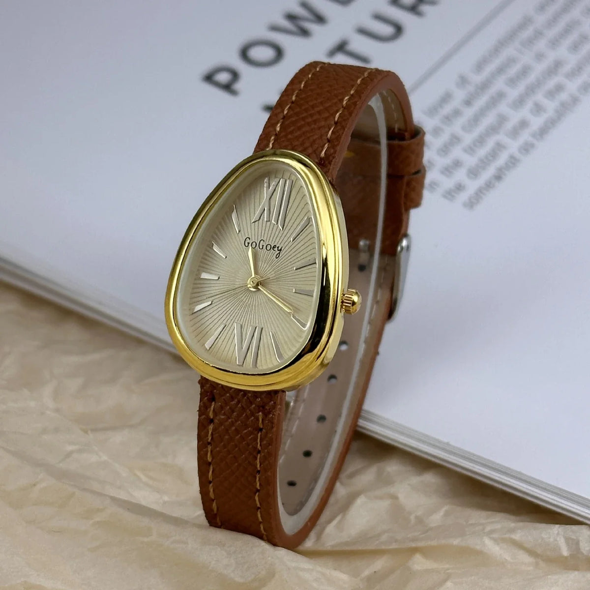 Famous Brand Women Quartz Watch Luxury Gift Ladies Snake Head Female Watch Fashion Red Leather Strap Wristwatch Dropshipping